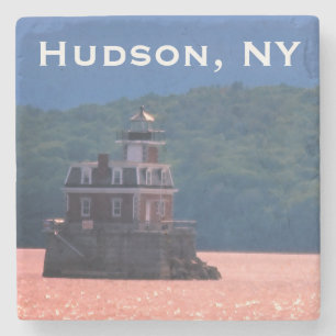 Posavasos De Piedra Faro Hudson Athens - Hudson City Light, NY
