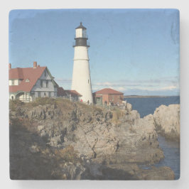 Posavasos De Piedra Faro principal Maine de Portland