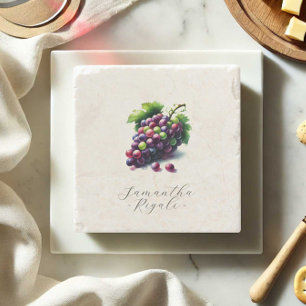 Posavasos De Piedra Favor de Boda Tema de Cata de Vinos