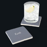 Posavasos De Piedra Fe<br><div class="desc">confianza en el proceso</div>