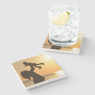 POSAVASOS DE PIEDRA FELIZ DÍA DE LA MADRE