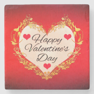 Posavasos De Piedra Feliz día de San Valentín!-47949