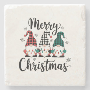 Posavasos De Piedra Feliz Navidad