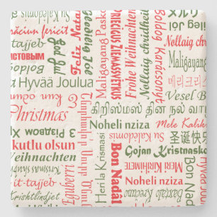 Posavasos De Piedra ¡Feliz Navidad!