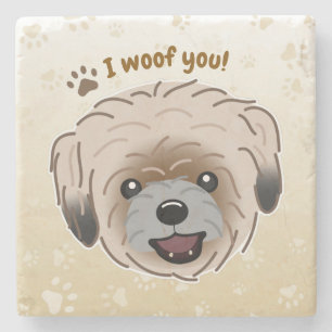 Posavasos De Piedra Feliz Shih Tzu Dog Lover I Wowty Paws