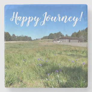 Posavasos De Piedra  ¡Feliz viaje!
