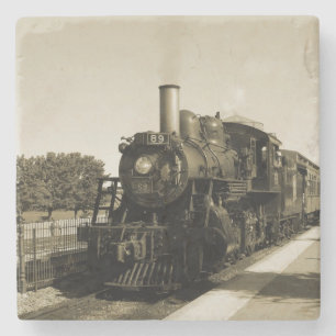 Posavasos De Piedra Ferrocarril histórico