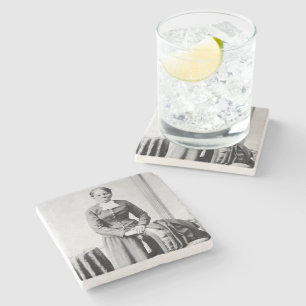 Posavasos De Piedra Ferrocarril Subterráneo Harriet Tubman Conductor
