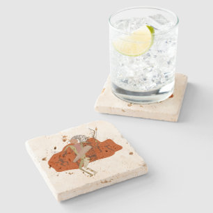 Posavasos De Piedra Fiesta de caza