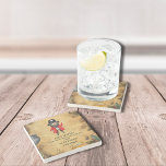 Posavasos De Piedra Fiesta de cumpleaños temática del pirata<br><div class="desc">¡Ahoy, mateys! Proteja sus mesas del tesoro con nuestras Casas de Piedra de la Fiesta de Cumpleaños Temática Pirata! Estas escarpadas tardes son la adición perfecta a la celebración temática de los piratas, con su diseño audaz con cráneo y huesos cruzados, cofres del tesoro y un fondo de pergamino templado....</div>