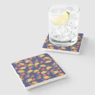 Posavasos De Piedra Fiesta del martes de Taco