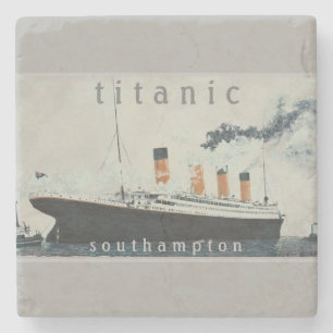 Posavasos De Piedra Fiesta TITANIC Vintage White Star Line