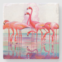 Flamencos rosas de Francis Lee Jaques