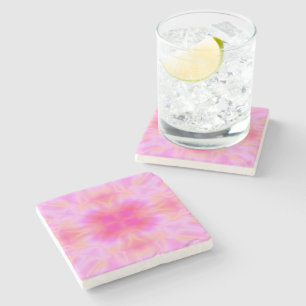 Posavasos De Piedra Flare rosa