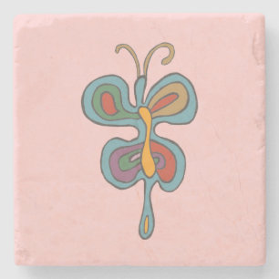 Posavasos De Piedra Flauta arco iris