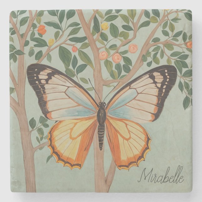 Posavasos De Piedra Flexibilidad fluida Personalizada (Anverso)