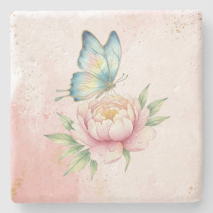 Posavasos De Piedra Flor