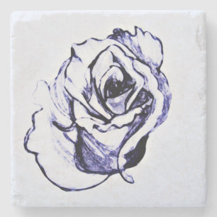 Posavasos De Piedra Flor 