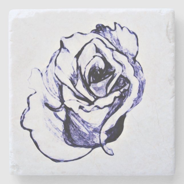 Posavasos De Piedra Flor  (Anverso)