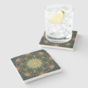 Posavasos De Piedra Flor agobiada