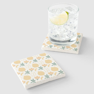 Posavasos De Piedra Flor de fruta de pasión