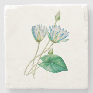 Posavasos De Piedra Flor de Loto Egipcia Vintage