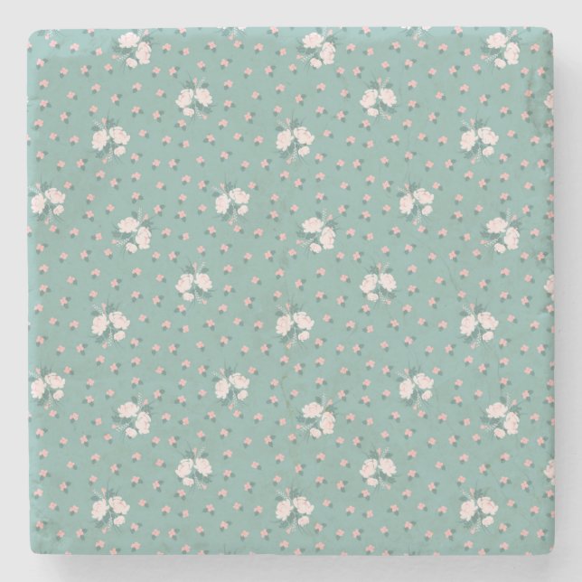 Posavasos De Piedra Flor de mariposa (Anverso)