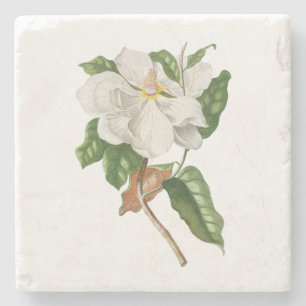Posavasos De Piedra Flor: Magnolia A004 -