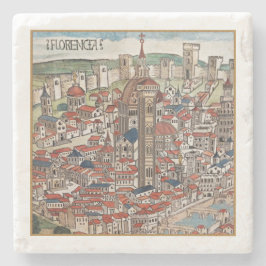 Posavasos De Piedra Florencia Colore Marble Draster