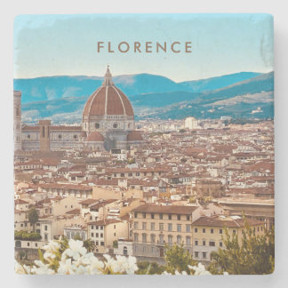 Posavasos De Piedra Florencia estética Italia paisaje urbano coaster e