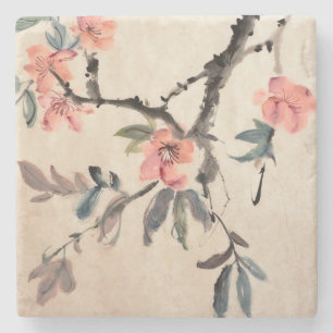 Posavasos De Piedra Flores