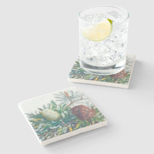 Posavasos De Piedra Flores de Banksia   Ellis Rowan 1782