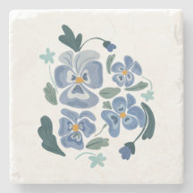 Flores de color azul Pansy Pansies estéticos