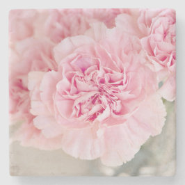 Posavasos De Piedra Flores rosa