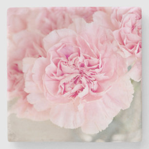 Posavasos De Piedra Flores rosa