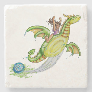 Posavasos De Piedra Flotación de la piscina