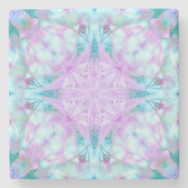 Posavasos De Piedra flower (Anverso)