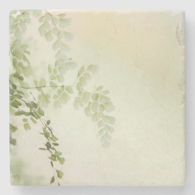 Posavasos De Piedra Foliage de primavera (Anverso)