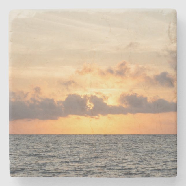Posavasos De Piedra Folly Beach Morning (Anverso)