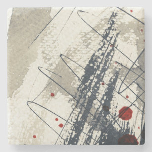 Posavasos De Piedra Fondo abstracto del grunge, textura de la tinta. 2