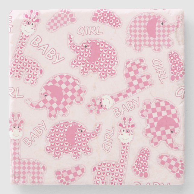 Posavasos De Piedra fondo de la niña (Anverso)