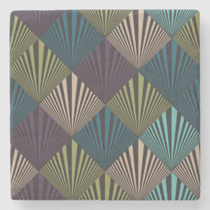 Posavasos De Piedra Fondo del arte pop