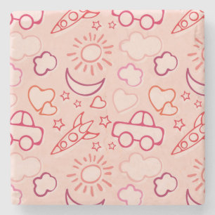 Posavasos De Piedra fondo del juguete