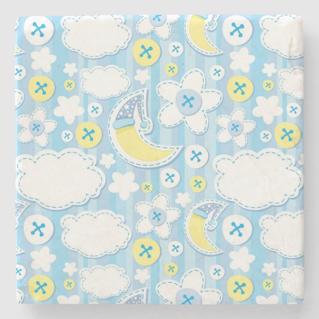 Posavasos De Piedra fondo del niño (Anverso)