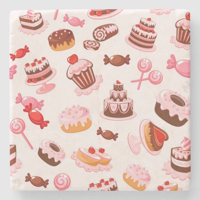 Posavasos De Piedra Fondo dulce (Anverso)