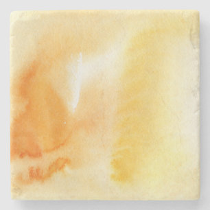 Posavasos De Piedra Fondo pintado a mano 14 de la acuarela abstracta