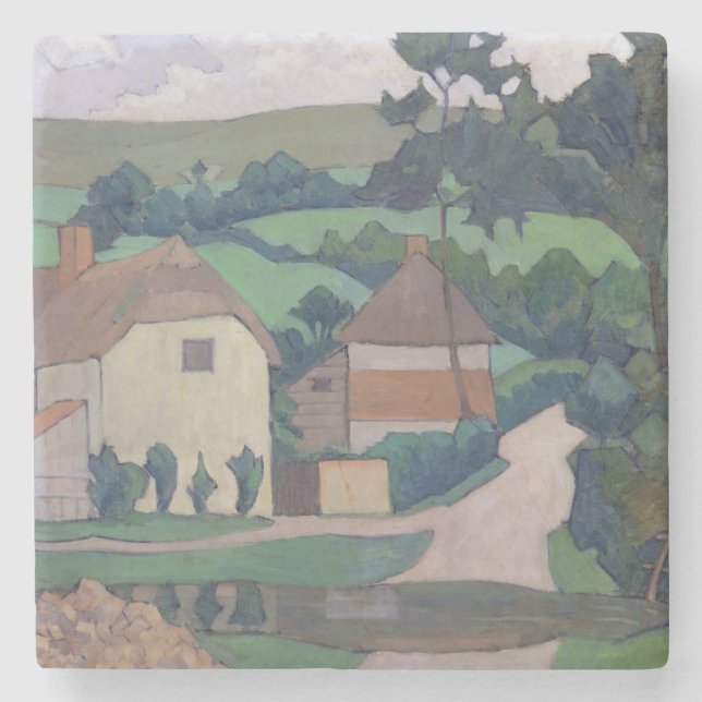 Posavasos De Piedra Ford (aceite en lona) (Anverso)