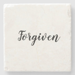 Posavasos De Piedra Forgiven coaster