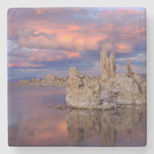 Posavasos De Piedra Formaciones Tufa en el lago Mono (Anverso)