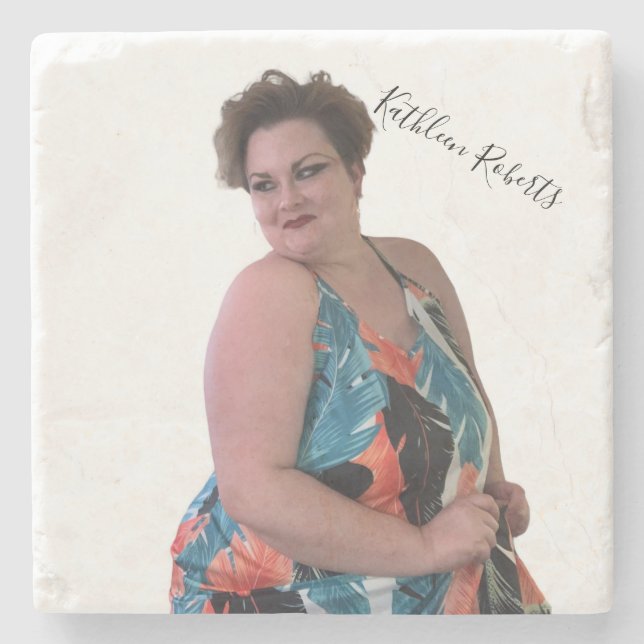 Posavasos De Piedra Foto De La Pascua De Piedra De Mármol De Me (Anverso)